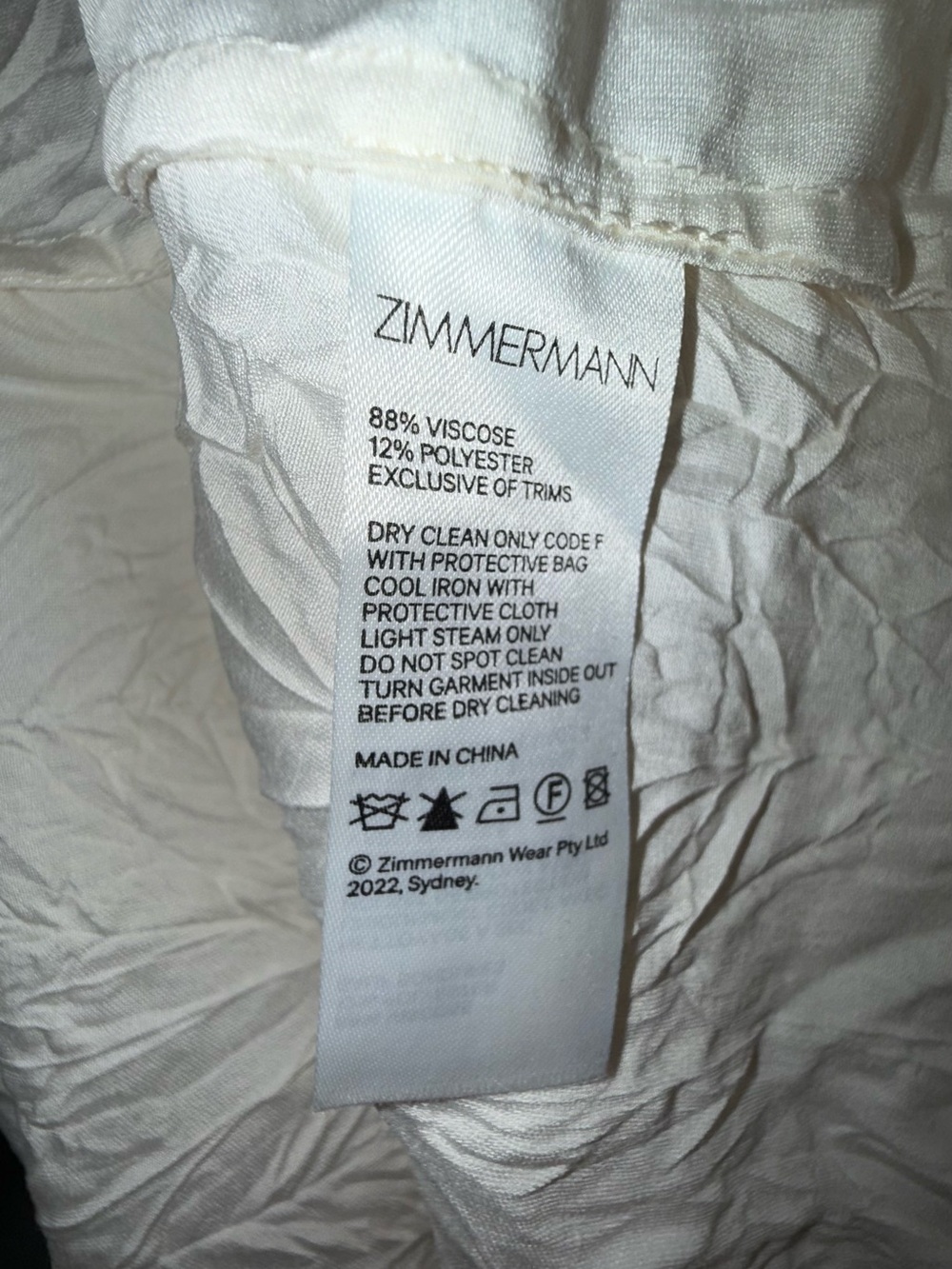Zimmermann midi skirt pearl NWT - Picture 8 of 9